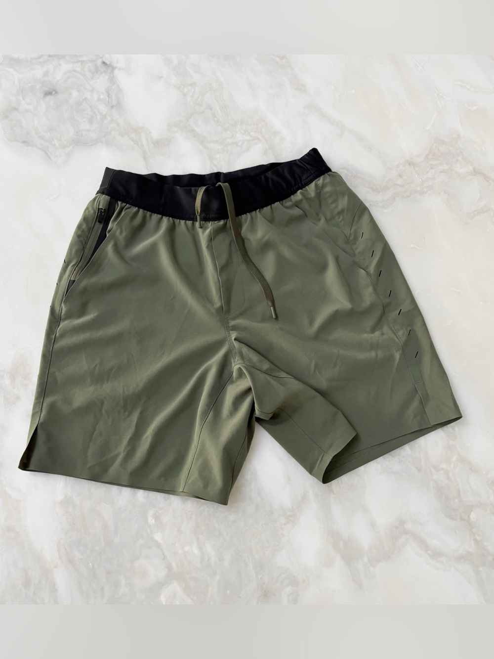 Ten Thousand 7” Interval Athletic Short Men’s Size Small Green Unlined